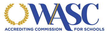 WASC Accrediting commission for school logo