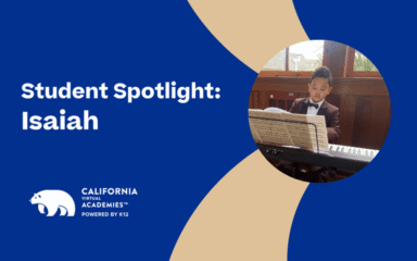 Student spotlight Isaiah